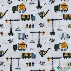 Pamutvászon, Építkezés, Törtfehér  