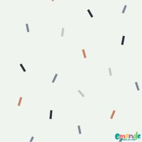 Pamutvászon, Konfetti, Törtfehér