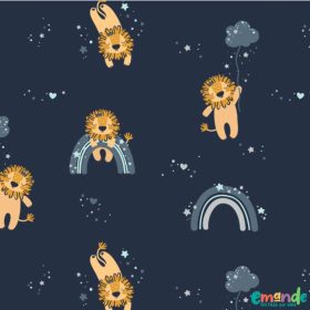 Pamutvászon, Kisoroszlán, Sötét tengerészkék