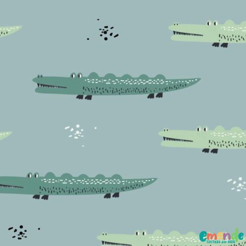 Pamutvászon, Krokodil, Menta