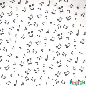 Pamutvászon, Fekete hangjegyek, Fehér