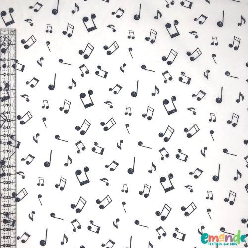 Pamutvászon, Fekete hangjegyek, Fehér