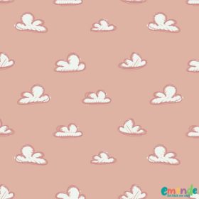 Pamutvászon, Felhők, Világos fáradt rózsaszín