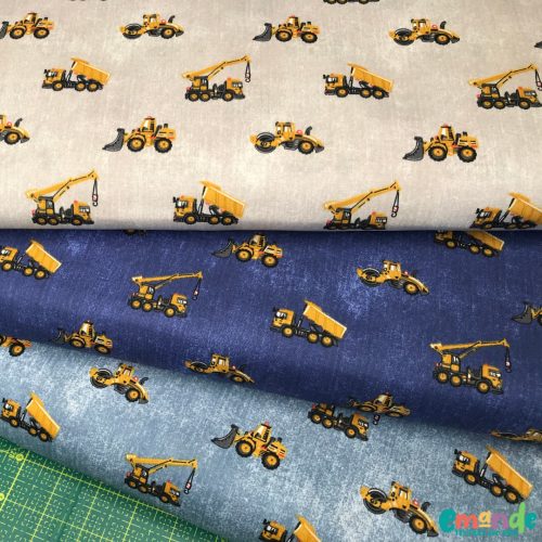 Pamutvászon, Munkagépek, Kék