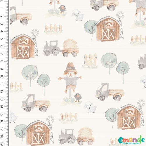 Pamutvászon, A farmon, Ekrü