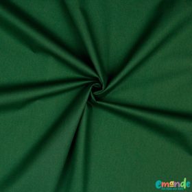 Egyszínű pamutvászon, Sötétzöld