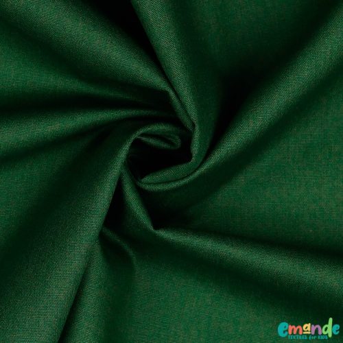Egyszínű pamutvászon, Sötétzöld