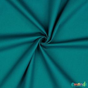 Egyszínű pamutvászon, Petrol