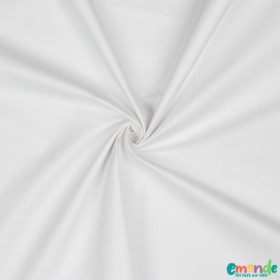 Egyszínű pamutvászon, Fehér   