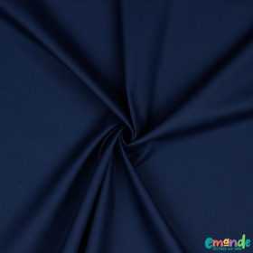 Egyszínű pamutvászon, Sötétkék   