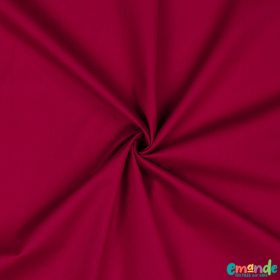 Egyszínű pamutvászon, Cseresznye   