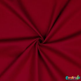 Egyszínű pamutvászon, Bor   