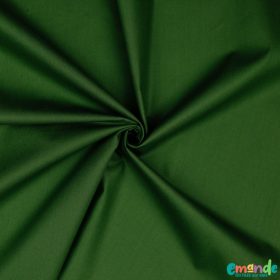 Egyszínű Pamutvászon, Erdő zöld   