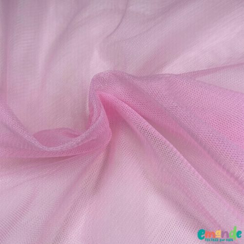 Tüll, Világos rózsaszín   