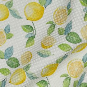 Mintás waffel, Citrom, Fehér