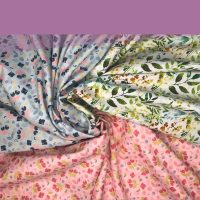 Virágos pamutvászon