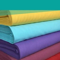 Egyszínű pamutvászon